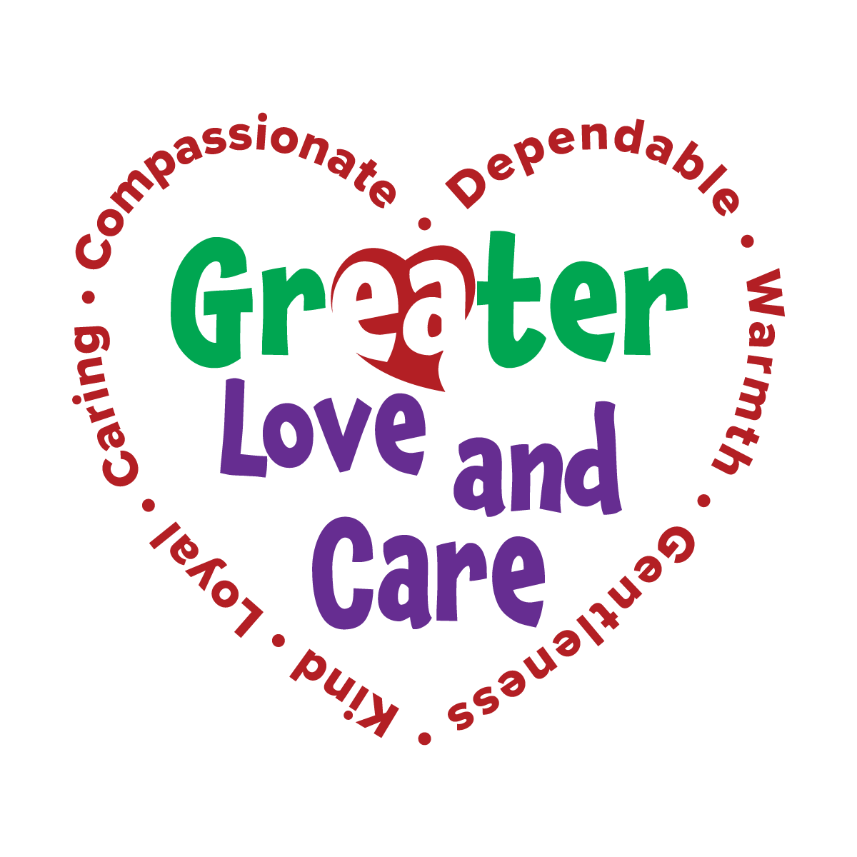 Greater Love and Care logo